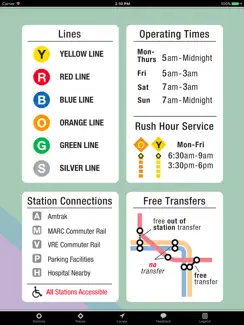 KickMap Washington DC Metro iPad image 2
