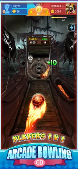 Game screenshot Arcade Bowling Go: Board Game hack