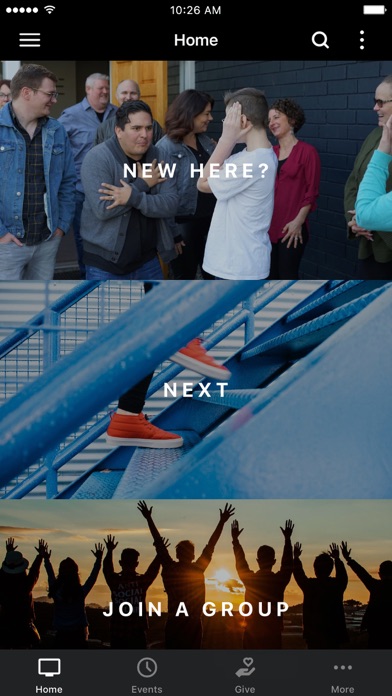 Imagine Church App Screenshot