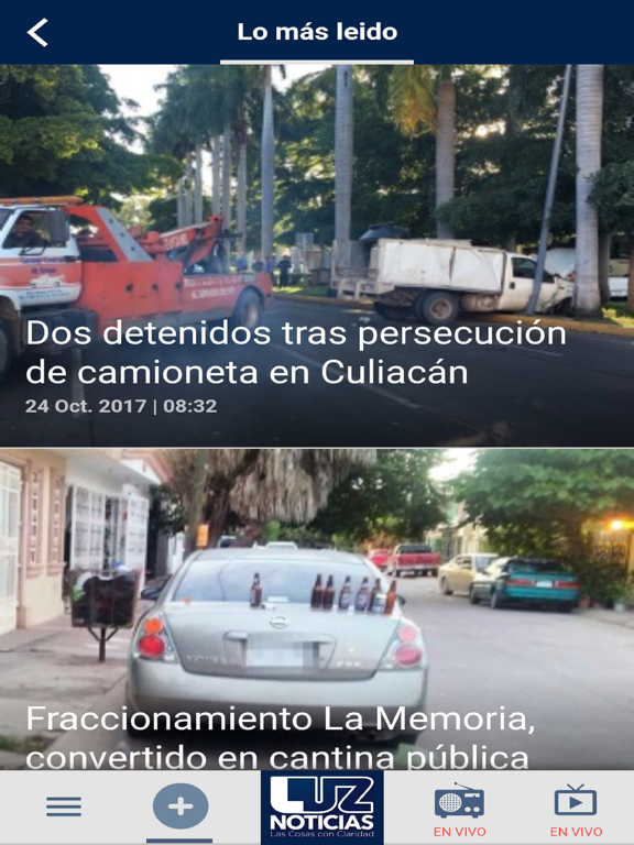 Screenshot #6 pour Luz Noticias