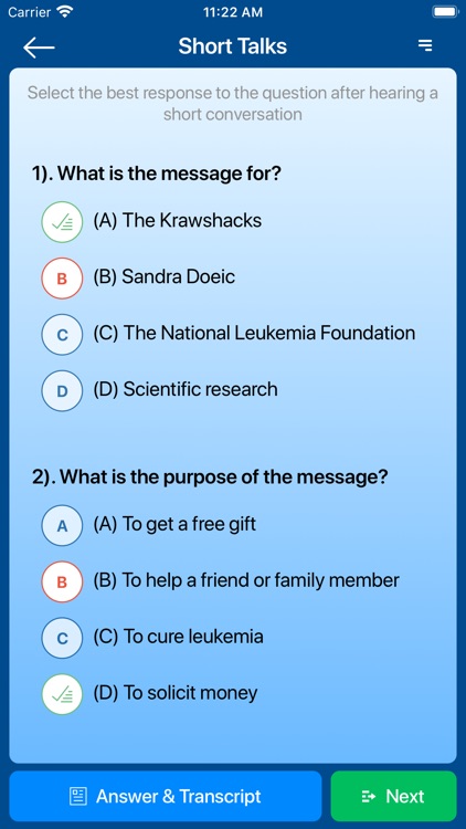 Listening for the TOEIC ® Test screenshot-7