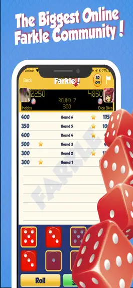 Game screenshot Farkle с друзьями mod apk