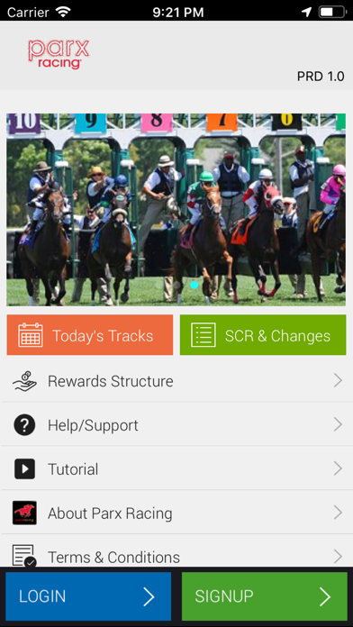 How to cancel & delete Parx Racing from iphone & ipad 1