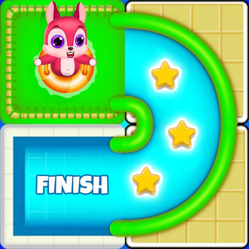 Chipmunk escape - slide puzzle icon