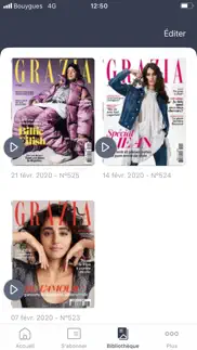 grazia magazine iPhone Captures Décran 3