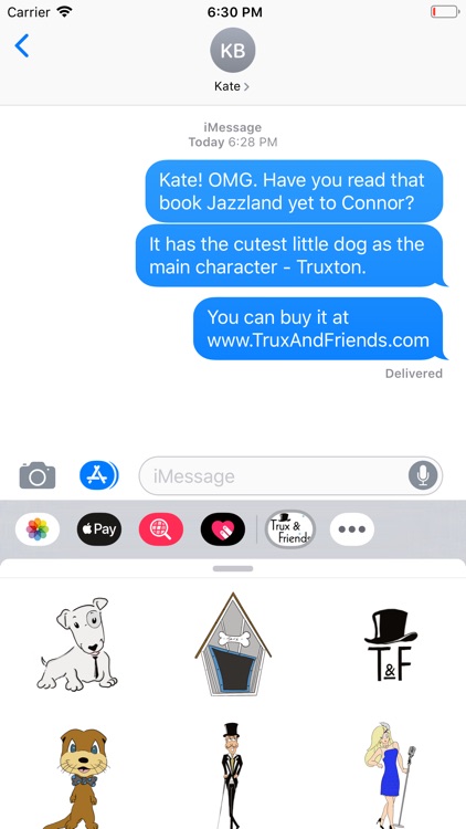 Trux and Friends Stickers