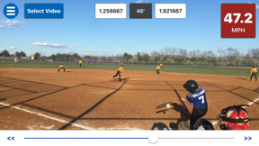 Baseball Radar Gun + screenshot
