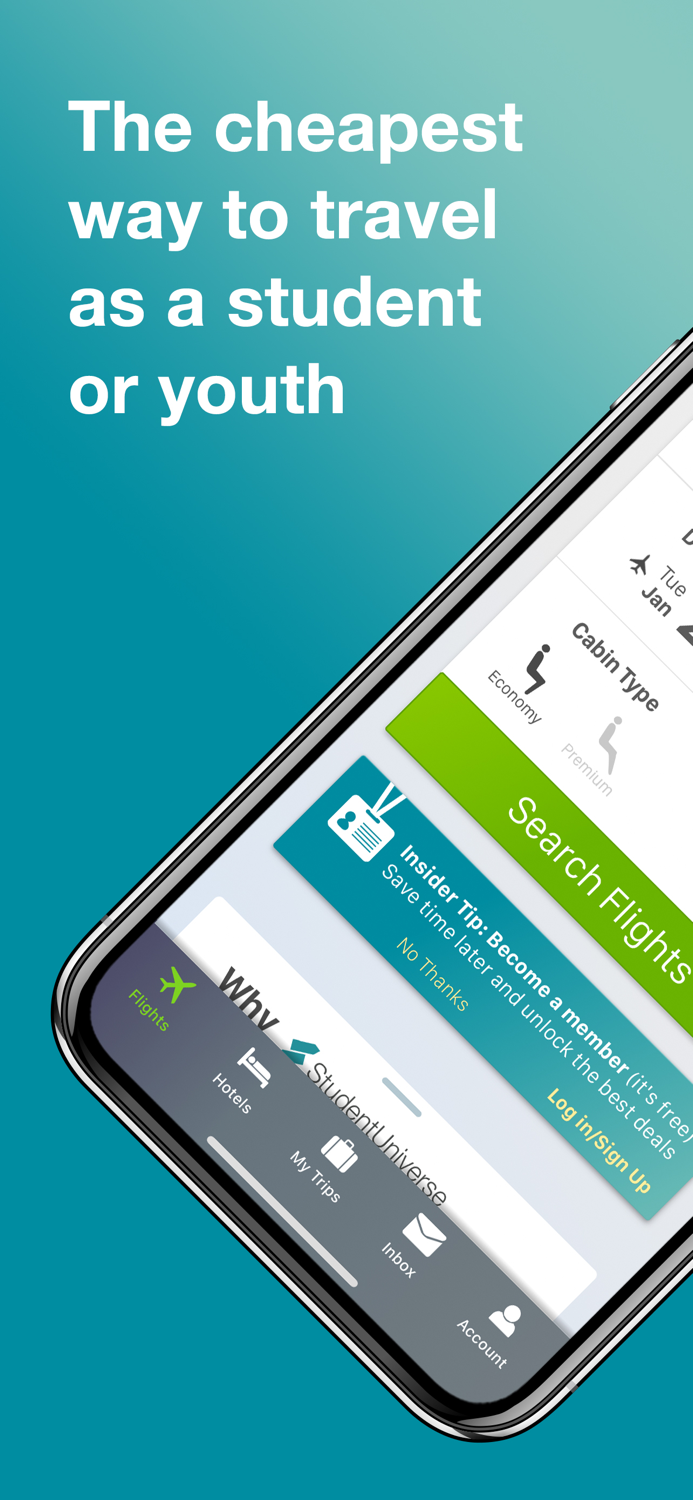 StudentUniverse Cheap Travel