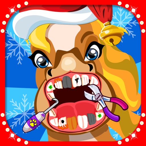 Christmas Pet Dentist Salon iOS App