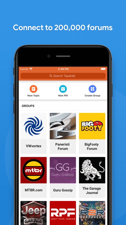 Tapatalk - 200,000+ Forums