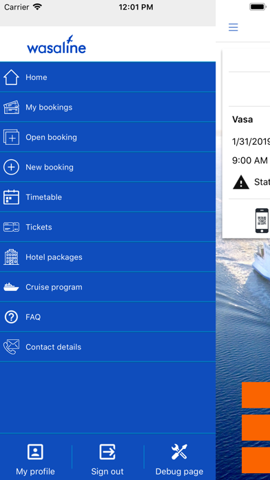 Wasaline Screenshot