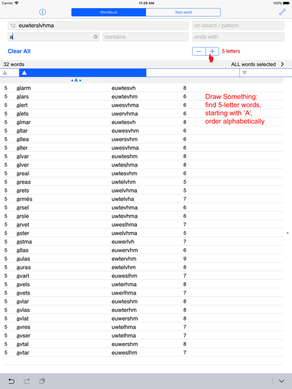 Svenska Words Finder Wordfeudのおすすめ画像4