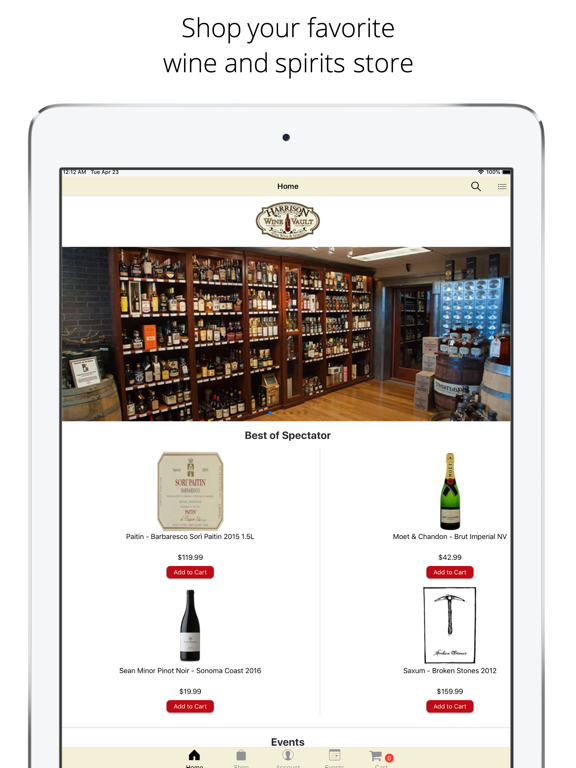 Screenshot #4 pour Harrison Wine Vault