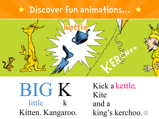 Screenshot #2 for Dr. Seuss's ABC - Read & Learn