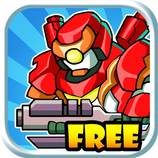 Clash of Gunners FREE - Brutal Sky lander Bots Patrol Skirmish iOS App