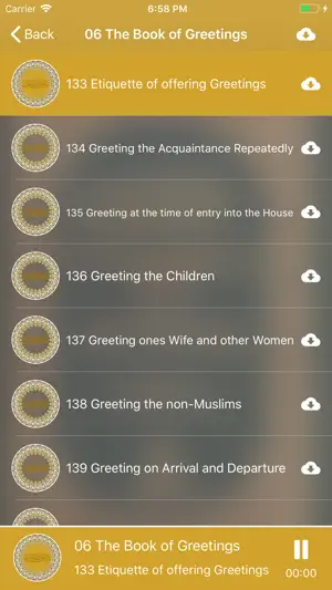 Riyad-us-Saliheen: Audio screenshot 3