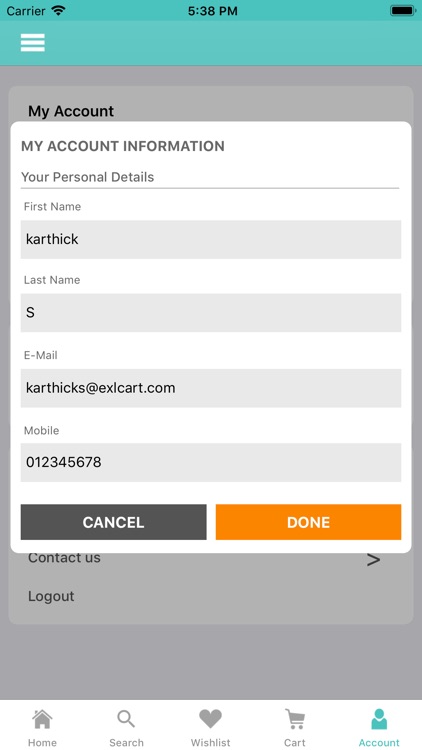 Opencart Mobile App - Exlcart screenshot-8