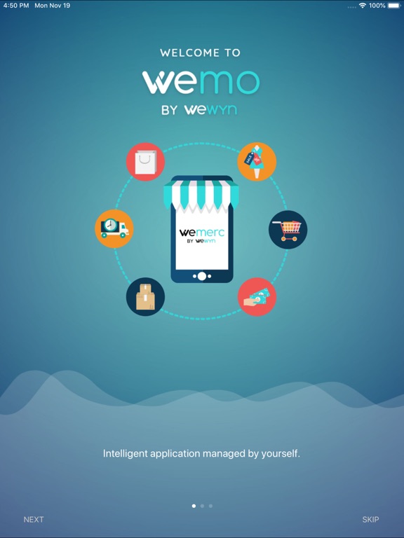 WEMO by WEWYN iPad screenshot 1 - Shopping app