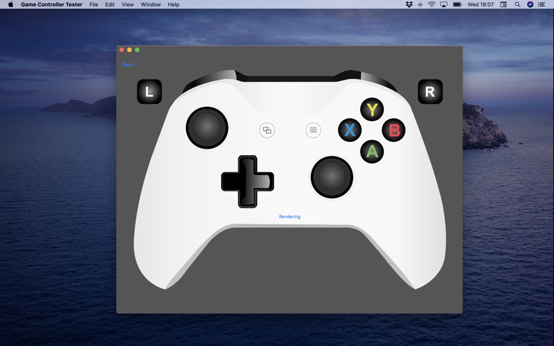 game controller tester iphone screenshot 1