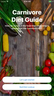 carnivore diet guide iphone screenshot 1