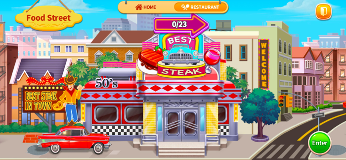 Cooking Home Restaurant Games