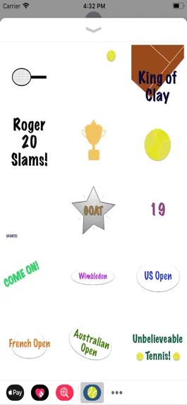 Game screenshot Fun Tennis Animated Stickers mod apk