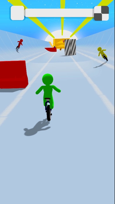 Happy Wheel Race 3D:Stickmanのおすすめ画像2