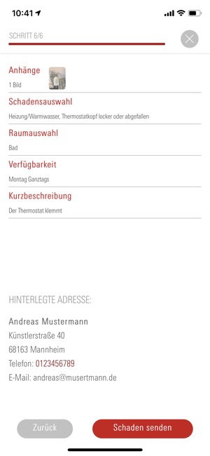 GBG Mannheim - Mieter-App(圖5)-速報App