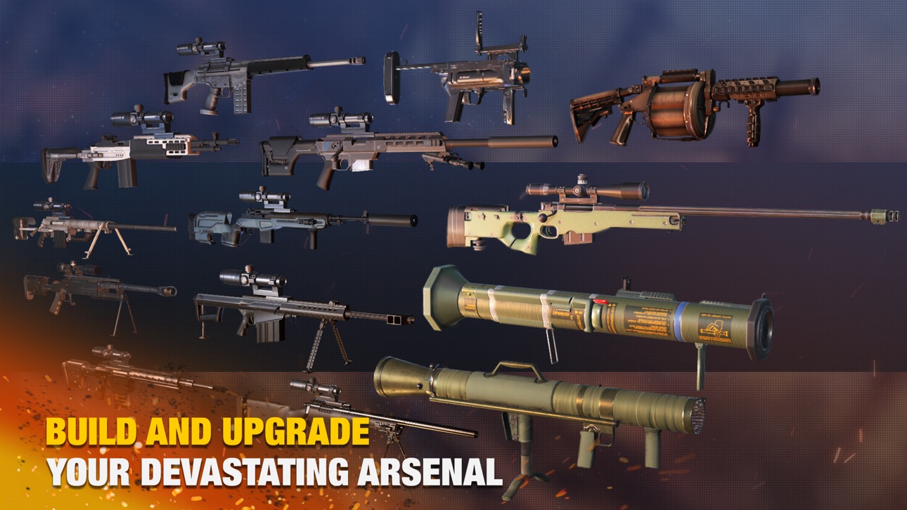 Bullet Strike: Sniper 3D PvP - VIP Hack screenshot 6 - iOS game interface