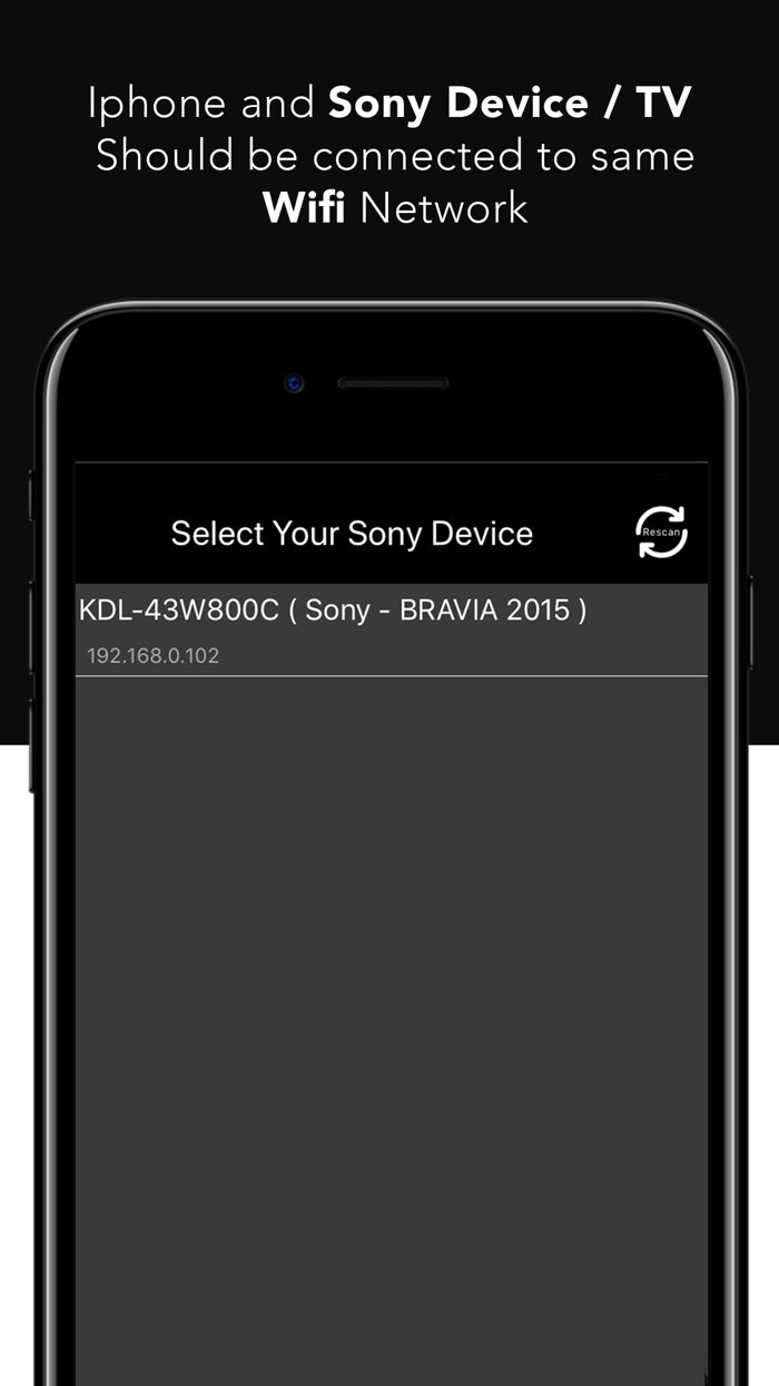 SonyMatics Remote Control