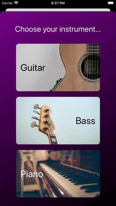 Scales Pro - Chords & Scales Screenshot