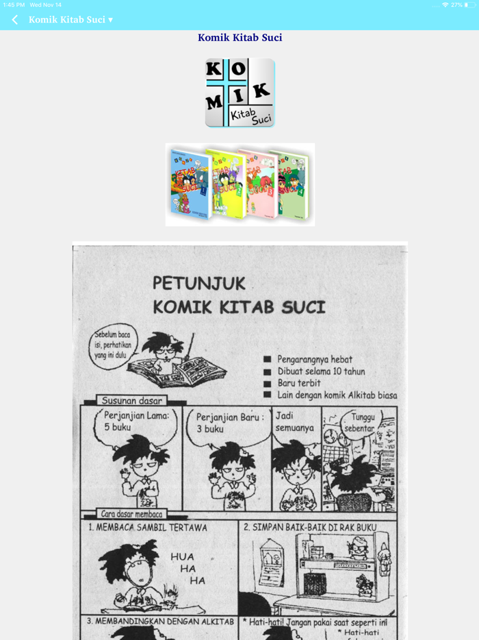 Komik Kitab Suci