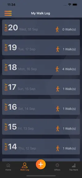 Game screenshot 100 Days of Walking Challenge hack