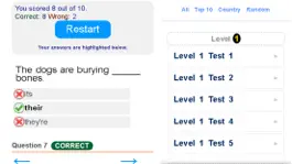 Game screenshot English Quizzes apk