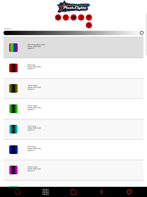 PlashLights iPad screenshot 2 - Entertainment app