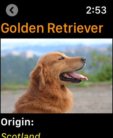 Screenshot #5 for Dogs Guide for Watch: Breeds