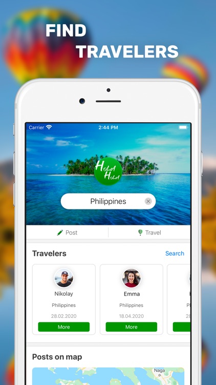 HolaHola - Find Travelers