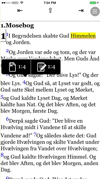 Bibelen (Danish Bible) Screenshot