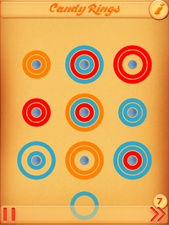 Screenshot #4 pour CandyRings - A Match 3 Puzzle