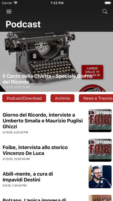 CasaPound Italia iPhone screenshot 3 - News app