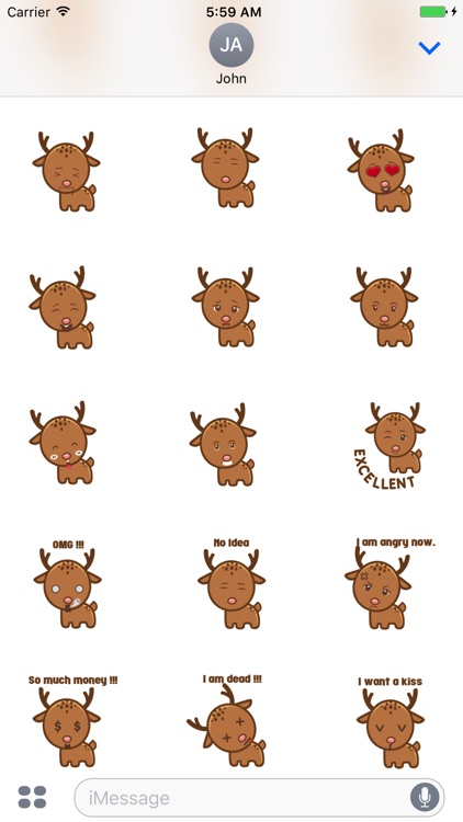 Sticker Me Lovely Fawn