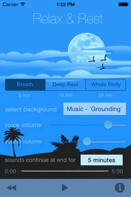 Game screenshot Relax & Rest Guided Meditation mod apk