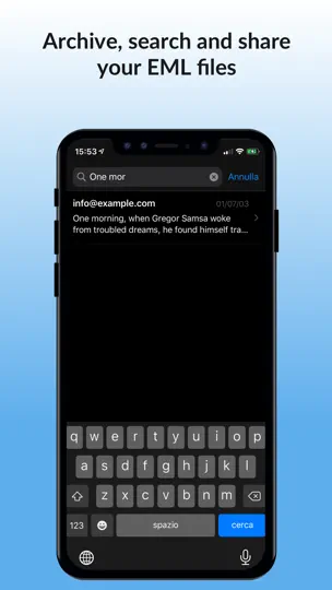 Screenshot von EML Viewer Pro EML File Reader auf dem iPhone 2