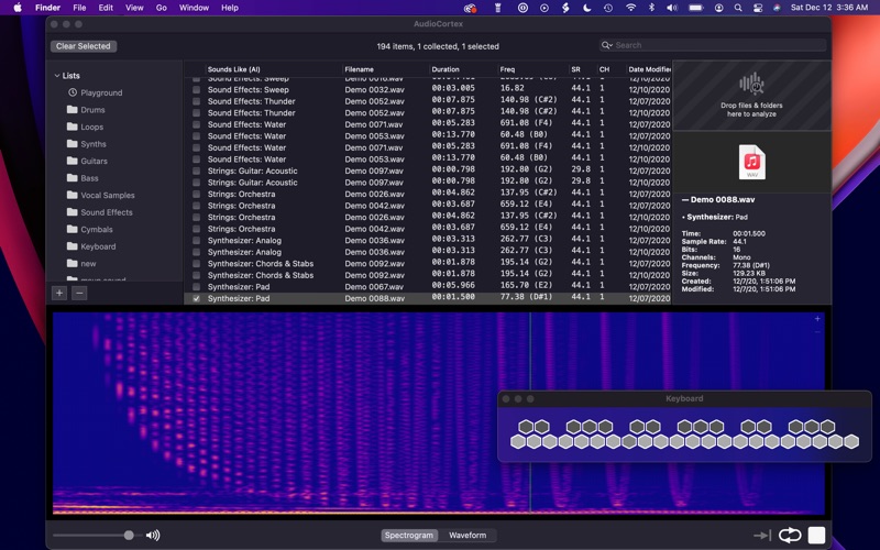 Screenshot #1 pour AudioCortex