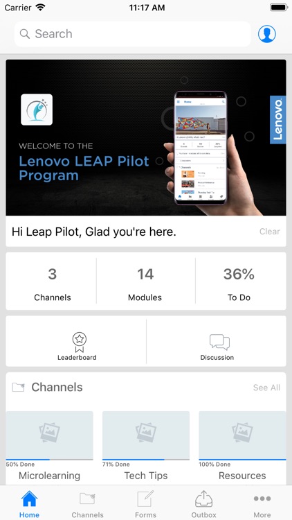 LEAP Pilot for Lenovo