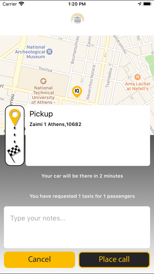 #3. ΡΑΔΙΟΤΑΞΙ ΠΑΡΘΕΝΩΝ (iOS) 由: IQTaxi Inc.