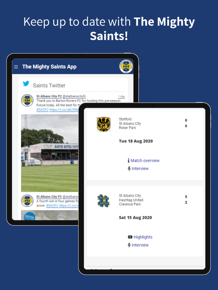 St Albans City FC App
