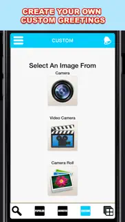 greeting cards app iphone screenshot 3