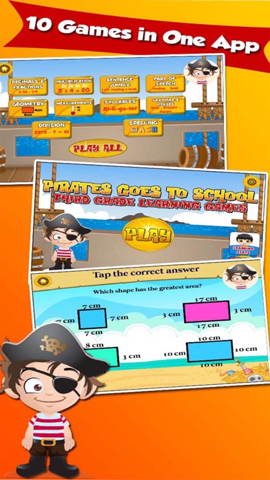 How to cancel & delete Pirates Goes to 3rd Grade from iphone & ipad 1