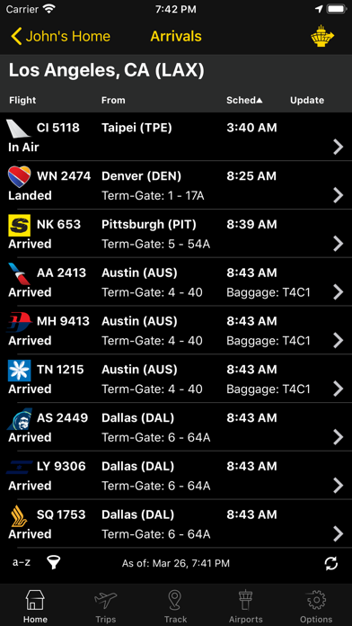 Flightview - Flight Tracker Screenshot